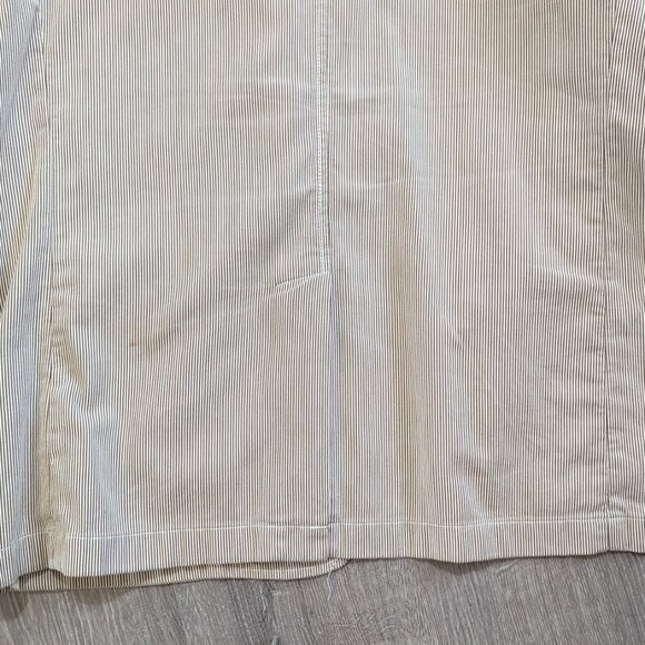 J. Crew Seersucker Suit JAcket Unstructured Sport Coat Blazer red/white size XL - Picture 11 of 11